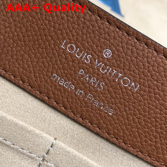 Louis Vuitton Lockme Ever Caramel Creme Noir Soft Calfskin M52360 Replica