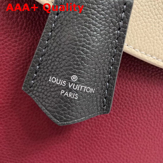 Louis Vuitton Lockme Ever Lie De Vin Etain Creme Calfskin M52431 Replica