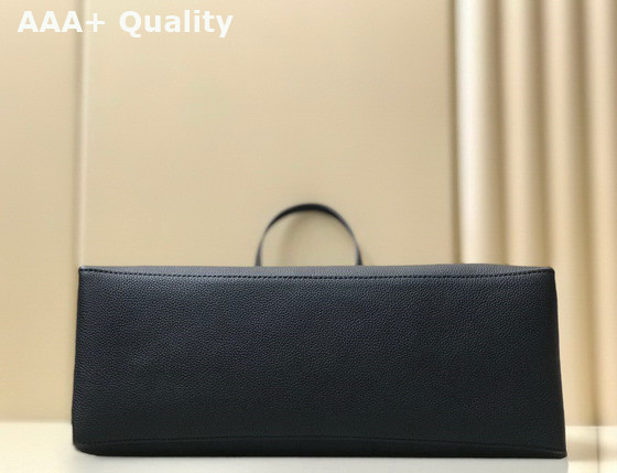 Louis Vuitton Lockme Shopper Black Grained Calf Leather M57345 Replica