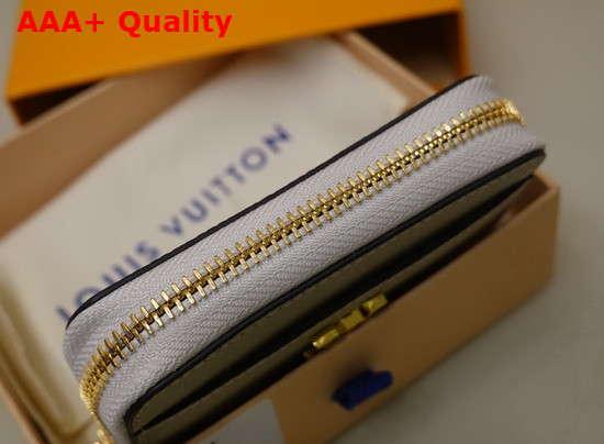 Louis Vuitton Lockme Zippy Coin Purse in Greige Calf Leather M80100 Replica