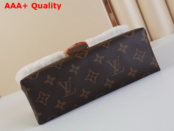 Louis Vuitton Locky BB Bag Monogram Coated Canvas and Shearling M46318 Replica