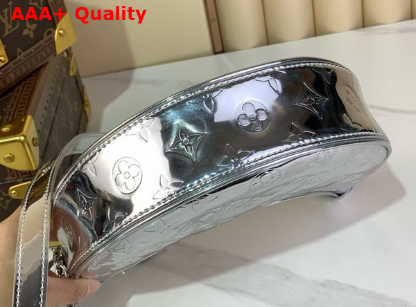 Louis Vuitton Loop Bag in Silver Monogram Embossed Coated Canvas M11833 Replica