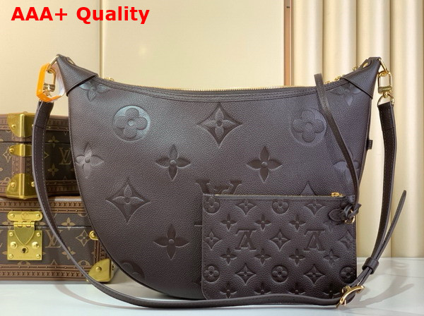 Louis Vuitton Loop Hobo Bag in Chocolate Monogram Empreinte Leather M14042 Replica