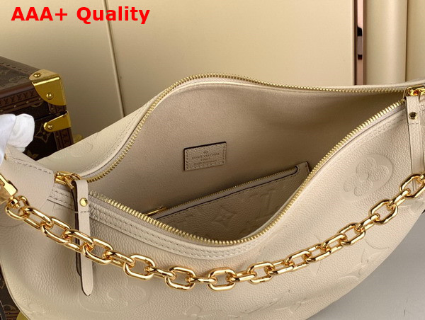 Louis Vuitton Loop Hobo Bag in Cream Monogram Empreinte Leather M46739 Replica