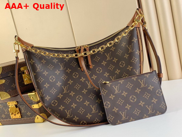Louis Vuitton Loop Hobo Monogram and Monogram Reverse Coated Canvas M46311 Replica