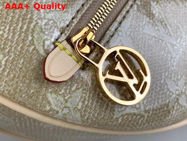 Louis Vuitton Loop PM Handbag in Beige Monoglam Coated Canvas M22928 Replica