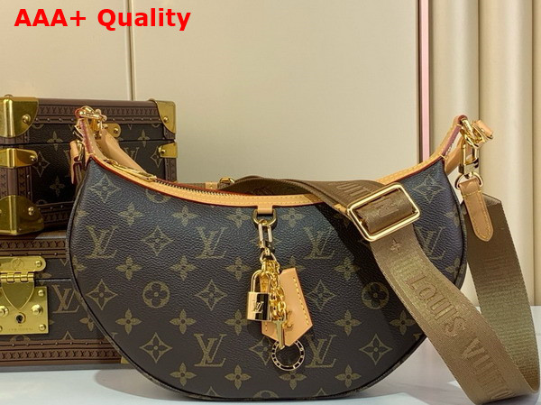 Louis Vuitton Looping Handbag in Monogram Coated Canvas M12939 Replica