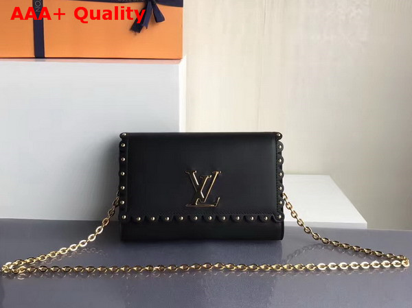 Louis Vuitton Louise MM Autres Cuirs Black M54584 Replica