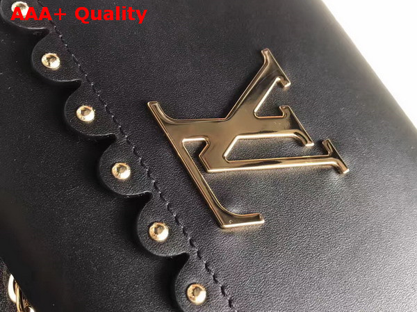 Louis Vuitton Louise MM Autres Cuirs Black M54584 Replica