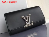 Louis Vuitton Louise in Black Glossy Patent Calfskin M42036 Replica