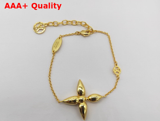 Louis Vuitton Louisette Bracelet Gold Color Hardware M00372 Replica