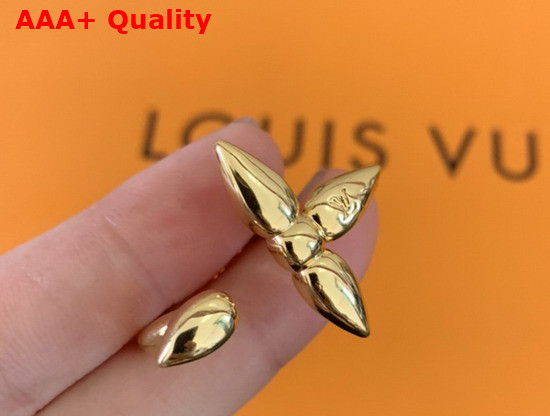 Louis Vuitton Louisette Ring Gold Color Hardware M00378 Replica