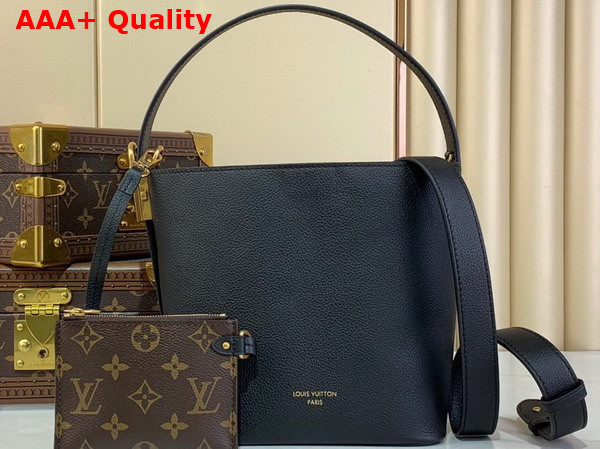 Louis Vuitton Low Key All in BB Black Calf Leather M25543 Replica