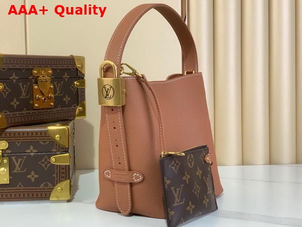 Louis Vuitton Low Key All in BB Cognac Brown Calf Leather M14416 Replica