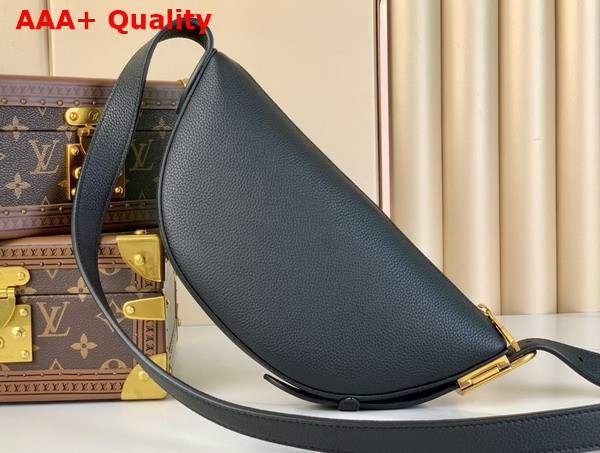 Louis Vuitton Low Key Bumbag in Black Smooth Calf Leather M11429 Replica