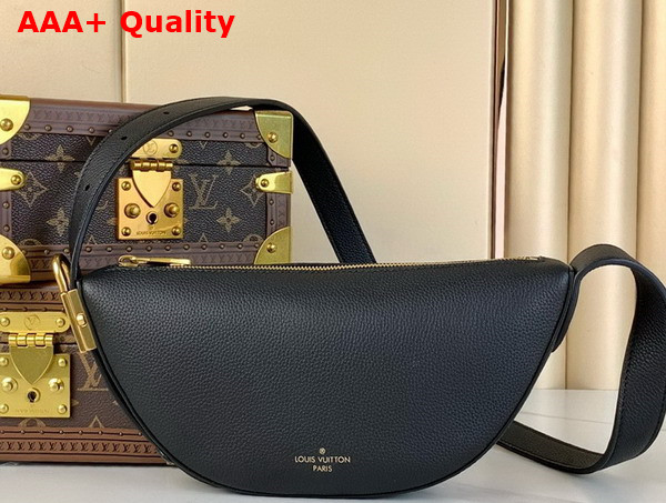 Louis Vuitton Low Key Bumbag in Black Smooth Calf Leather M11429 Replica