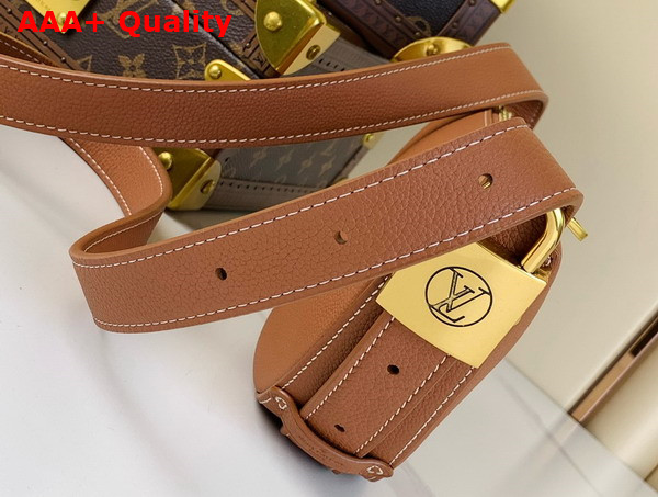 Louis Vuitton Low Key Bumbag in Cognac Brown Smooth Calf Leather M83546 Replica