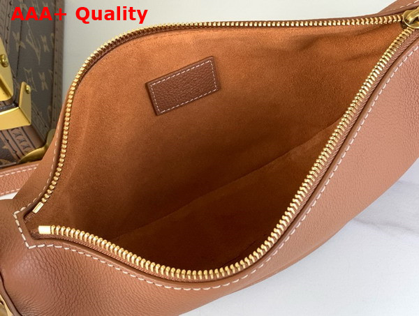 Louis Vuitton Low Key Bumbag in Cognac Brown Smooth Calf Leather M83546 Replica