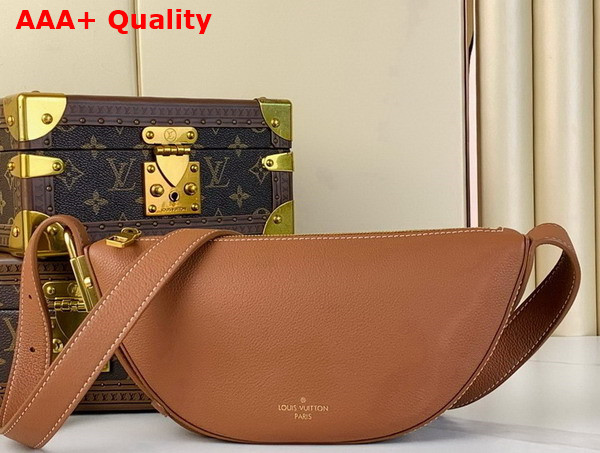 Louis Vuitton Low Key Bumbag in Cognac Brown Smooth Calf Leather M83546 Replica