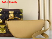 Louis Vuitton Low Key Bumbag in Cream Smooth Calf Leather Replica