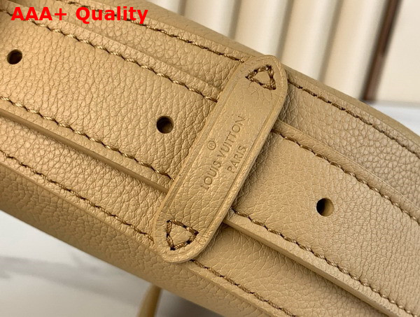 Louis Vuitton Low Key Bumbag in Cream Smooth Calf Leather Replica