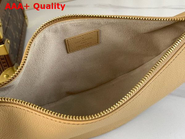 Louis Vuitton Low Key Bumbag in Cream Smooth Calf Leather Replica