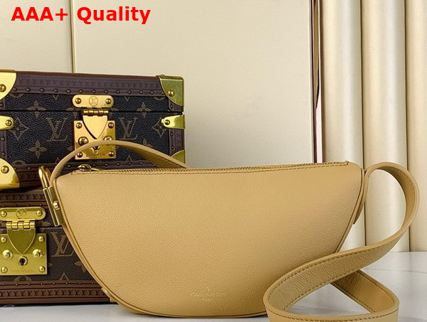 Louis Vuitton Low Key Bumbag in Cream Smooth Calf Leather Replica