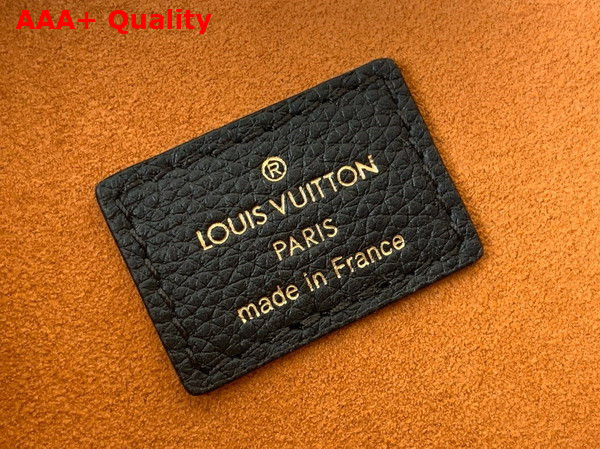 Louis Vuitton Low Key Cabas MM Bag in Black Grained Calfskin M25341 Replica