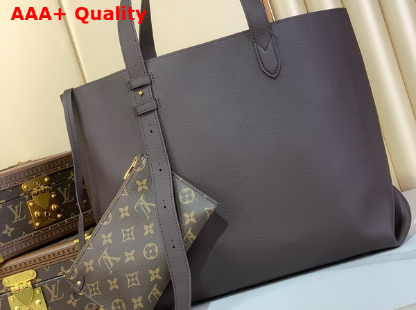 Louis Vuitton Low Key Cabas MM in Chocolate Calf Leather M12916 Replica
