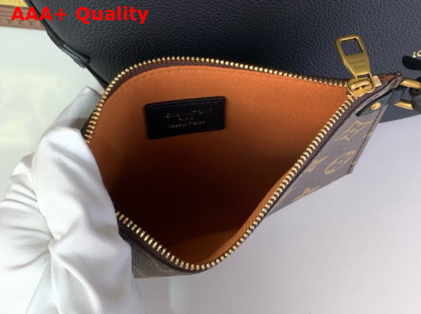 Louis Vuitton Low Key Cookie MM Black Calf Leather M14417 Replica