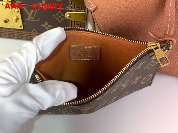 Louis Vuitton Low Key Cookie MM Cognac Calf Leather M14642 Replica