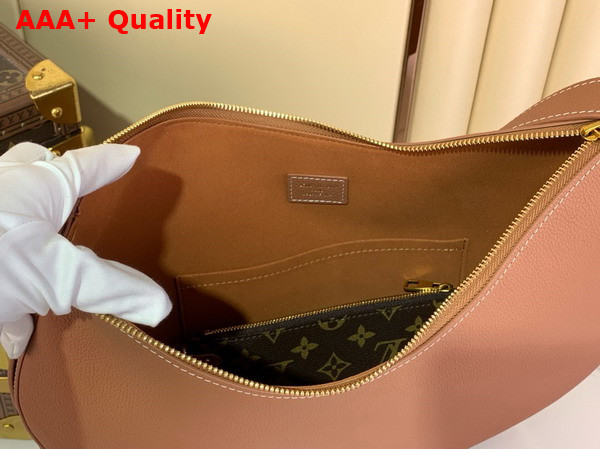 Louis Vuitton Low Key Cookie MM Cognac Calf Leather M14642 Replica