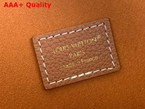 Louis Vuitton Low Key Cookie MM Cognac Calf Leather M14642 Replica
