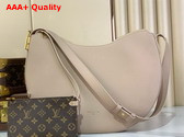 Louis Vuitton Low Key Cookie MM Walnut Calf Leather M14635 Replica