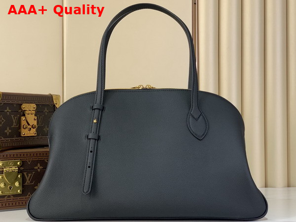 Louis Vuitton Low Key Duffle Tote in Black Calf Leather M26257 Replica