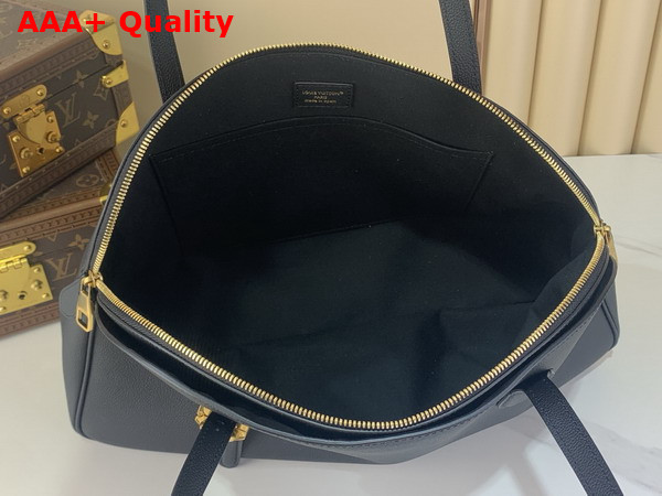 Louis Vuitton Low Key Duffle Tote in Black Calf Leather M26257 Replica