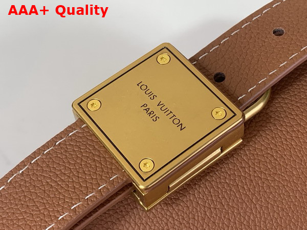 Louis Vuitton Low Key Edition of the Speedy Soft 30 Cognac Grained Calf Leather Edition M24892 Replica