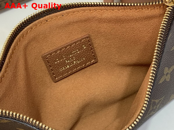 Louis Vuitton Low Key Hobo MM Cognac Brown Grained Calfskin and Suede M29156 Replica