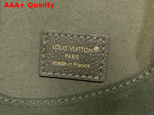 Louis Vuitton Low Key Hobo MM Dark Fango Grained Calfskin and Suede M29144 Replica