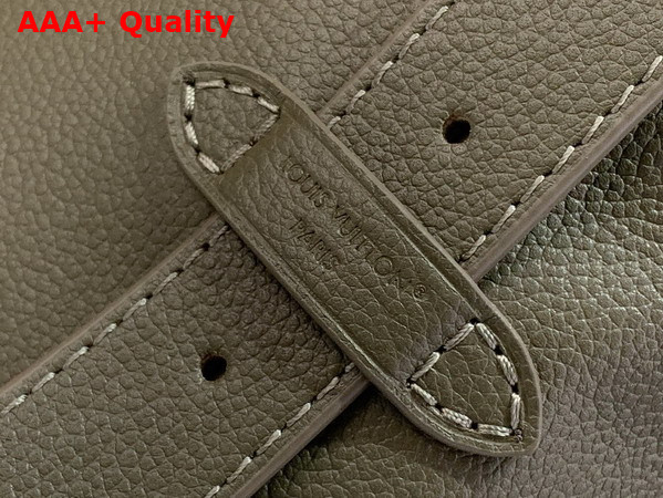 Louis Vuitton Low Key Hobo MM Dark Fango Grained Calfskin and Suede M29144 Replica