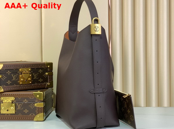 Louis Vuitton Low Key Hobo MM in Chocolate Brown Calf Leather M12982 Replica