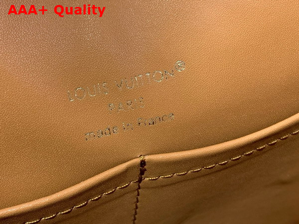 Louis Vuitton Low Key Hobo MM in Tan Suede Calfskin Leather M25516 Replica