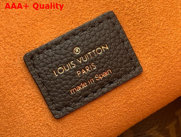 Louis Vuitton Low Key Hobo PM Bag in Black Grained Calfskin M25352 Replica