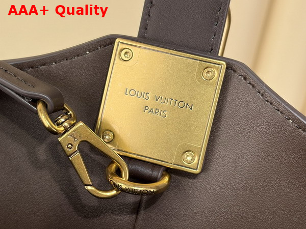 Louis Vuitton Low Key Hobo PM Hazelnut Suede Calfskin M29417 Replica
