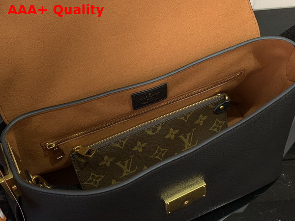 Louis Vuitton Low Key Messenger Bag in Black Calf Leather M13148 Replica