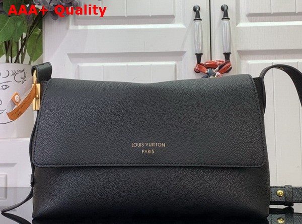 Louis Vuitton Low Key Messenger Bag in Black Calf Leather M13148 Replica