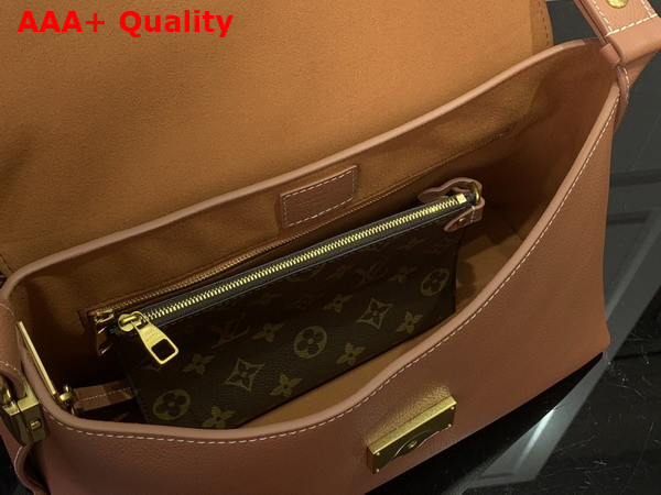Louis Vuitton Low Key Messenger Bag in Cognac Calf Leather M13151 Replica