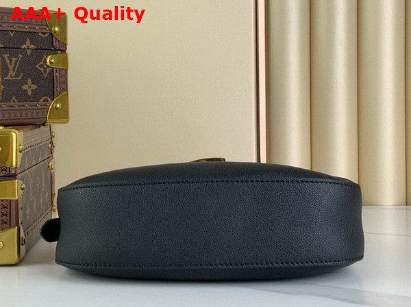 Louis Vuitton Low Key Shoulder Bag in Black Grained Calfskin M24611 Replica