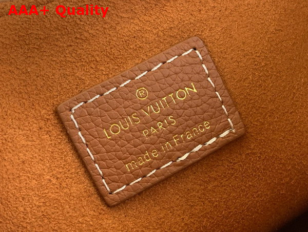Louis Vuitton Low Key Shoulder Bag in Cognac Brown Grained Calfskin M24885 Replica