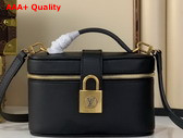 Louis Vuitton Low Key Vanity Pouch in Black Calfskin Replica